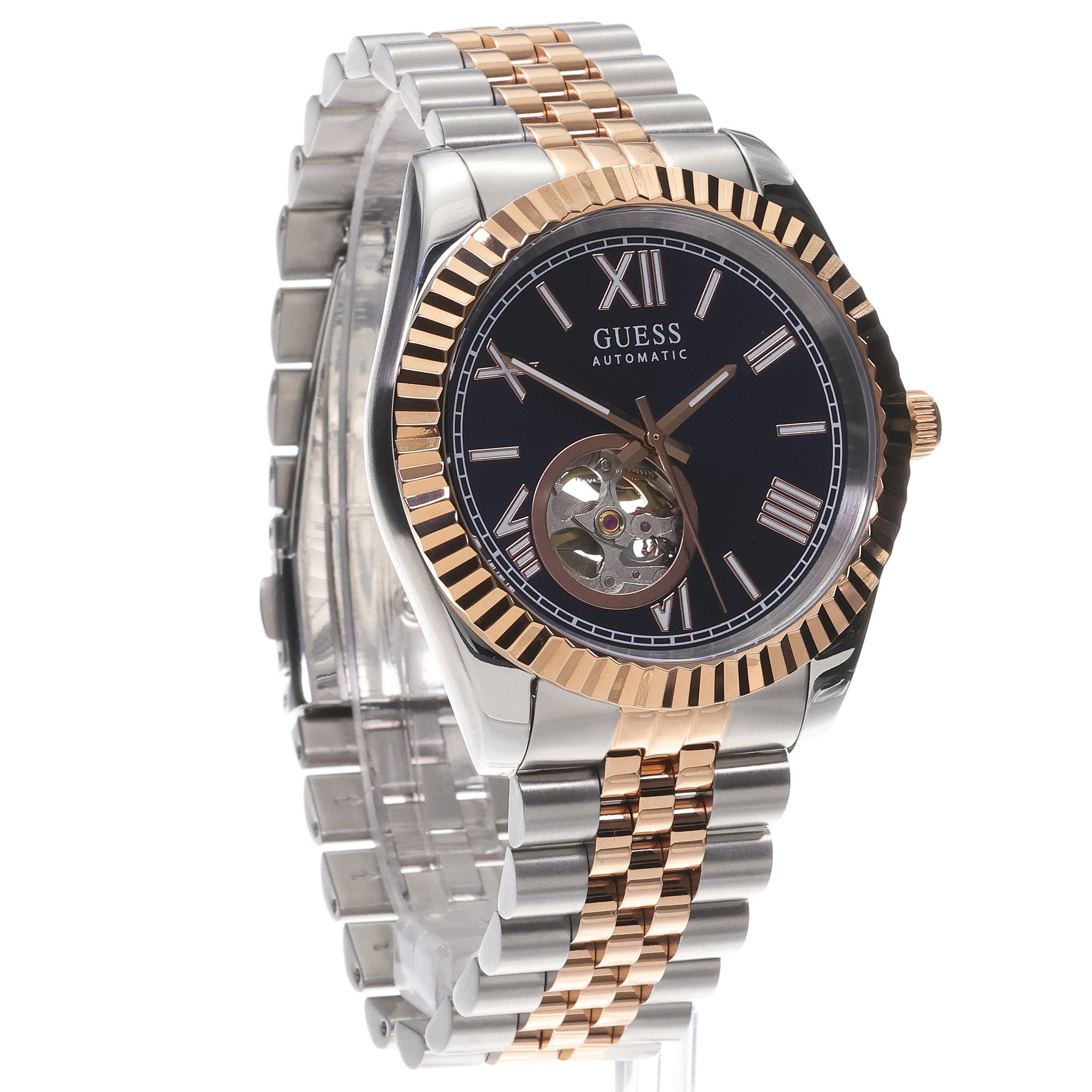 Guess GW0984G5 GD CONNOISSEUR Męskie biżuteryjny zegarek srebrny - miniatura 3