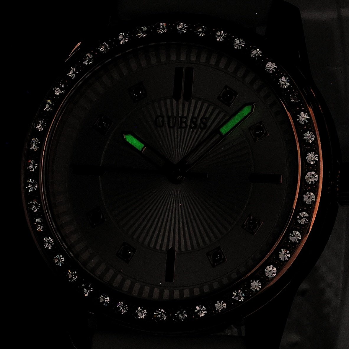 Guess GW1030L4 zegarek damski Damskie różowe złoto