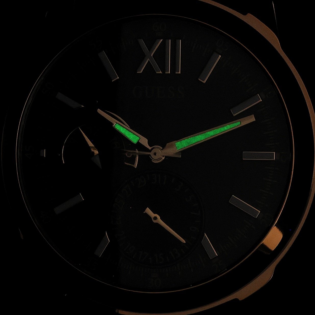 Guess GW1056G2 Emerson Męskie klasyczny zegarek złoty