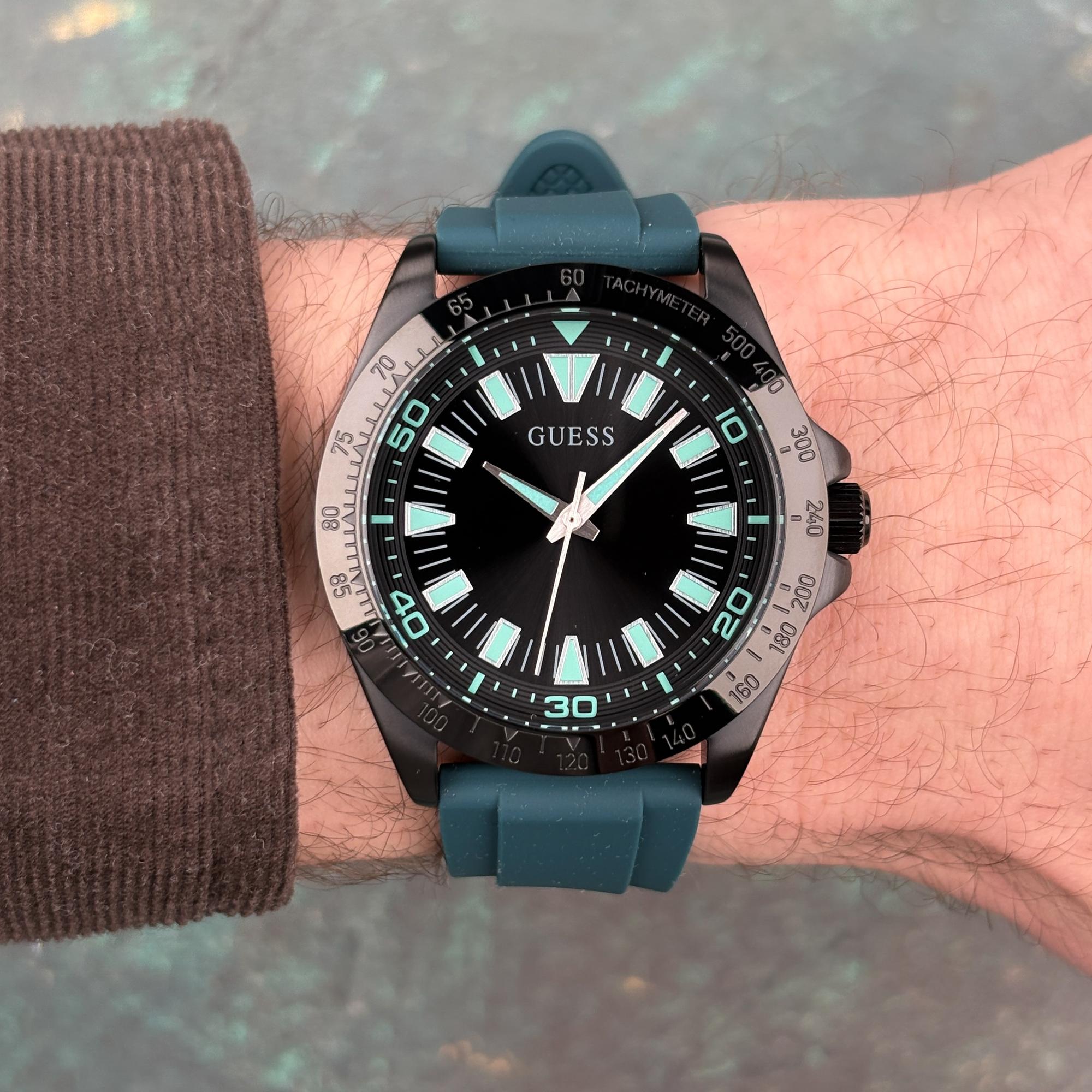 Guess GW1065G3 Neo Męskie klasyczny zegarek czarny