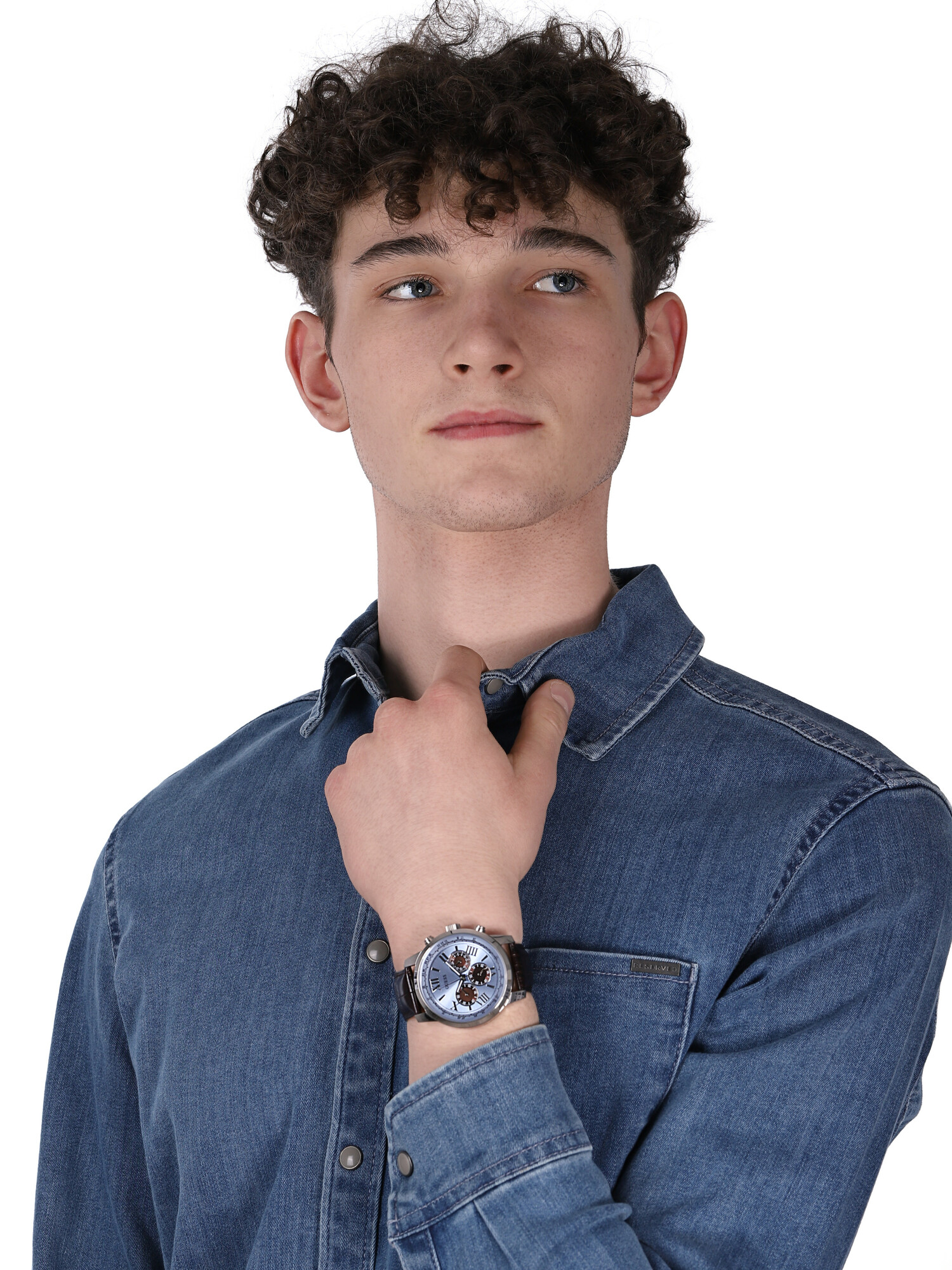 Guess W0380G6 zegarek męski Pasek - miniatura 2