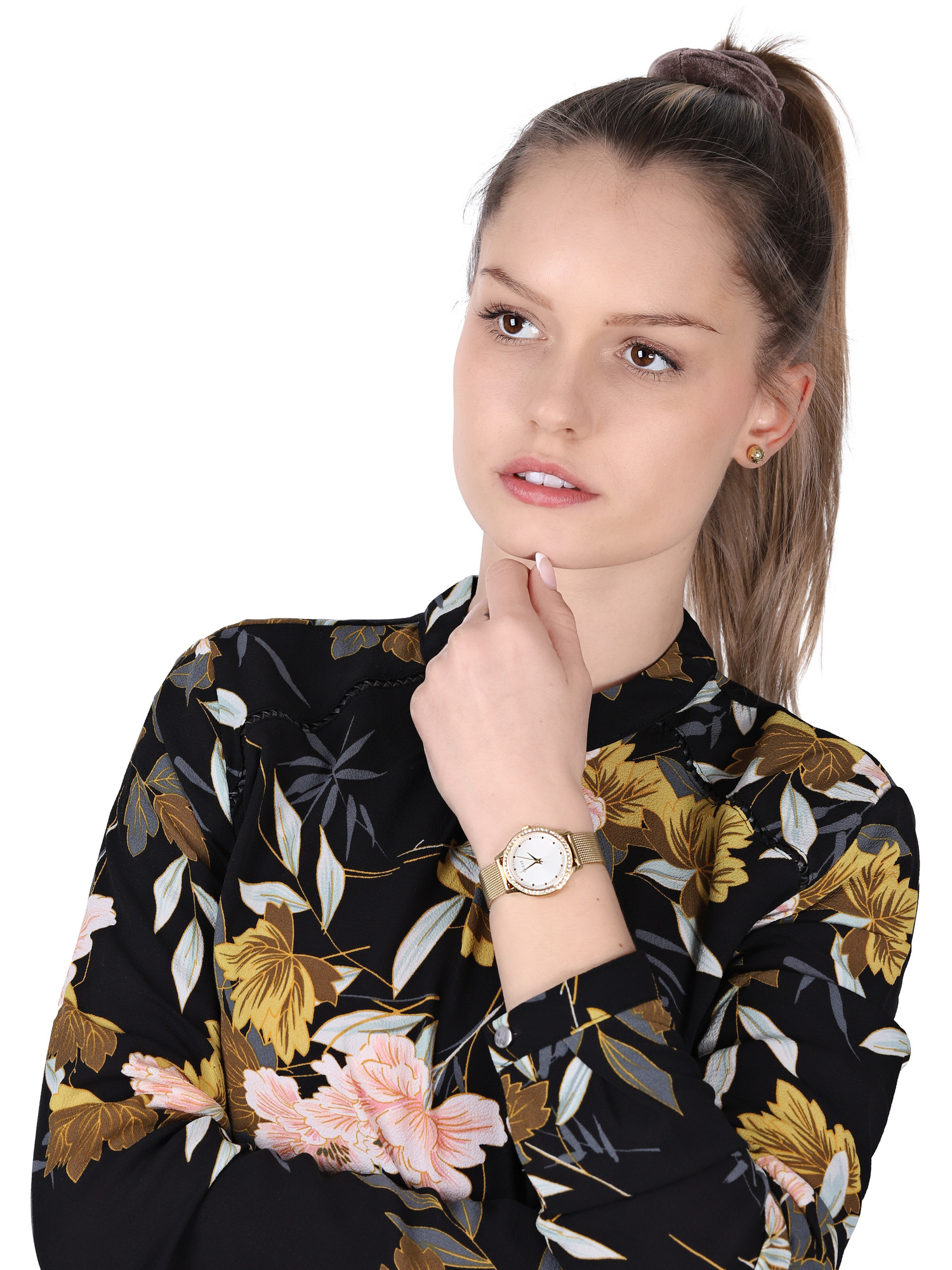 Guess W0647L7 Bransoleta zegarek damski fashion/modowy mineralne - miniatura 2