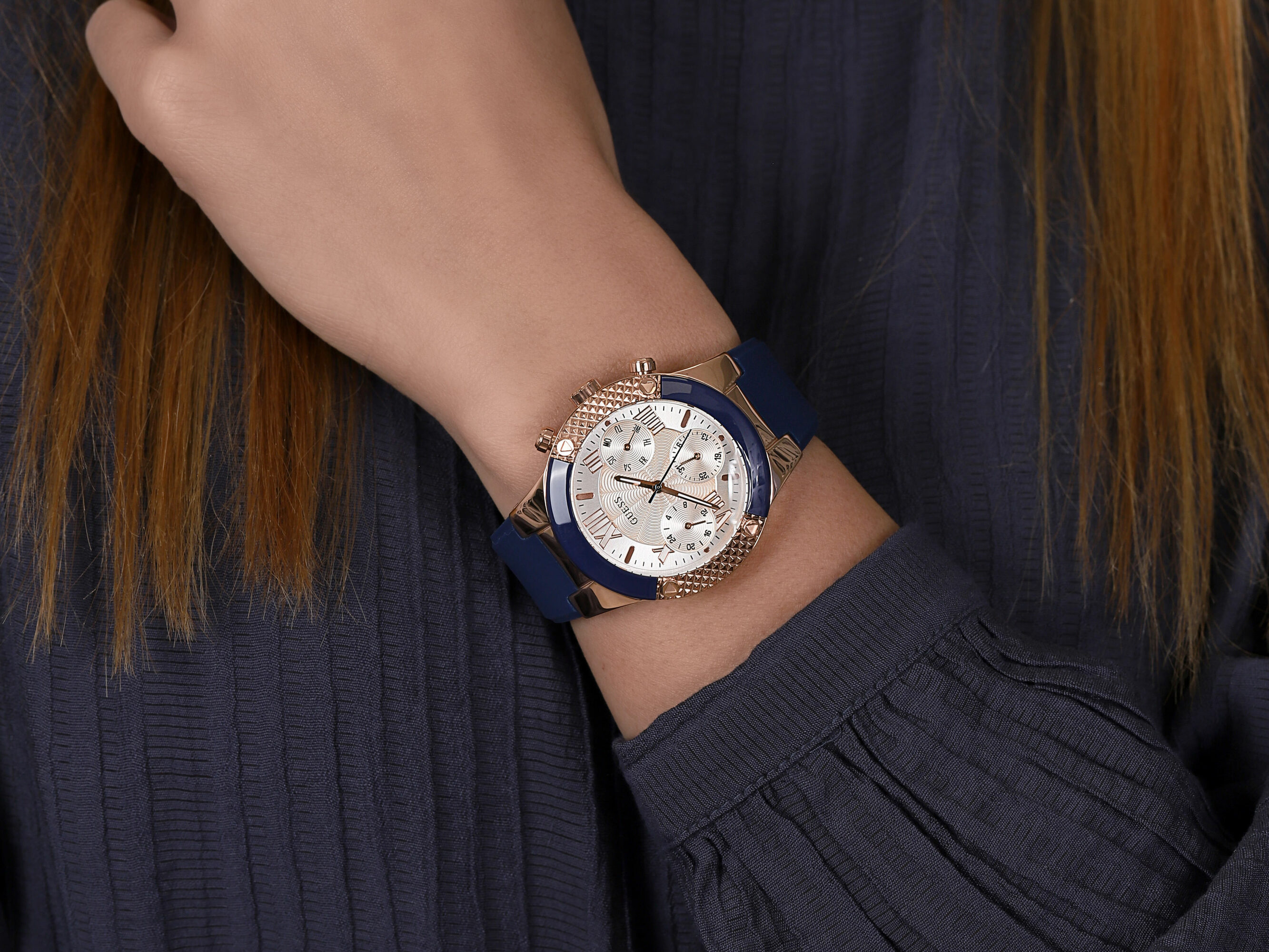Guess W0958L3 zegarek klasyczny Pasek - miniatura 4