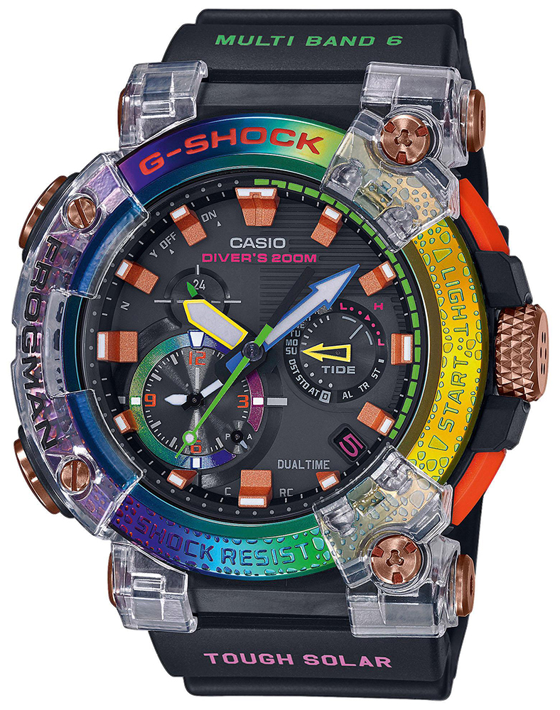 G-SHOCK G-Shock Frogman Borneo Rainbow Toad Limited Edition GWF-A1000BRT-1AER