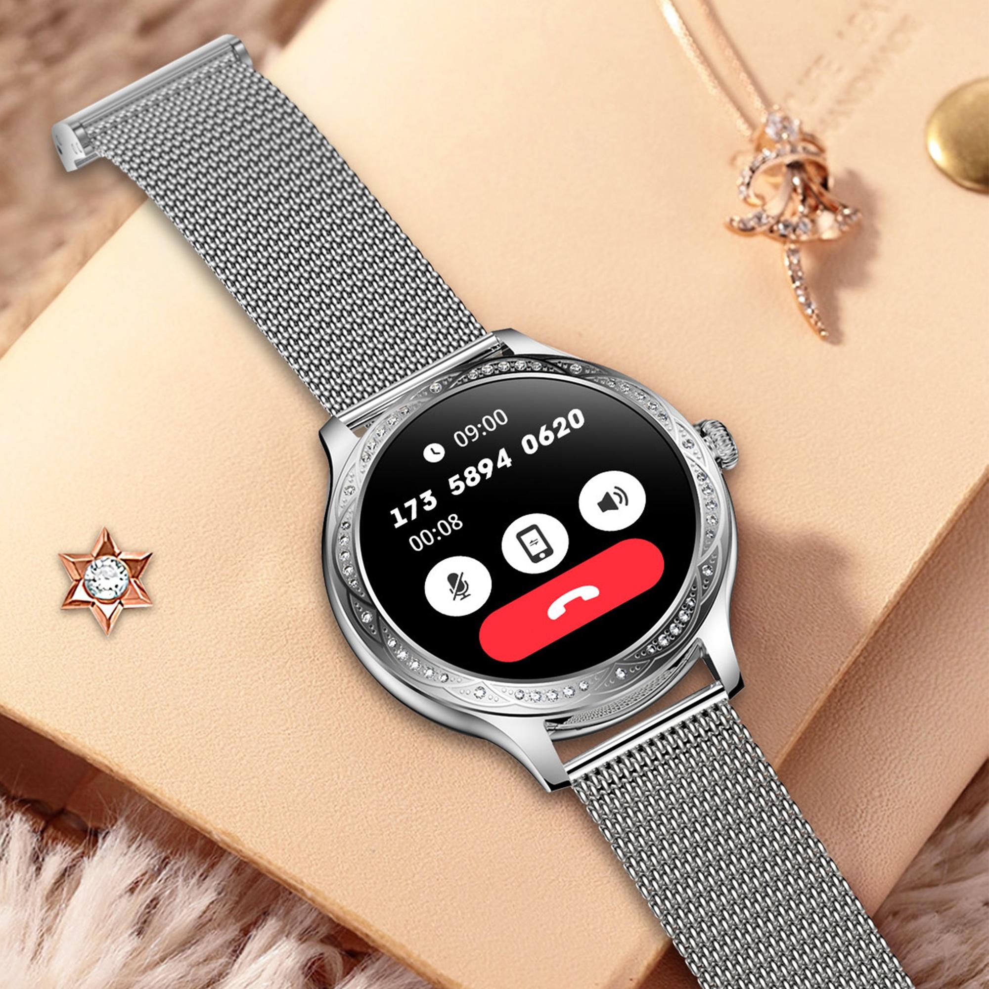 Hagen HB231111411 HB23 Srebrny + Pasek zegarek klasyczny Smartwatch