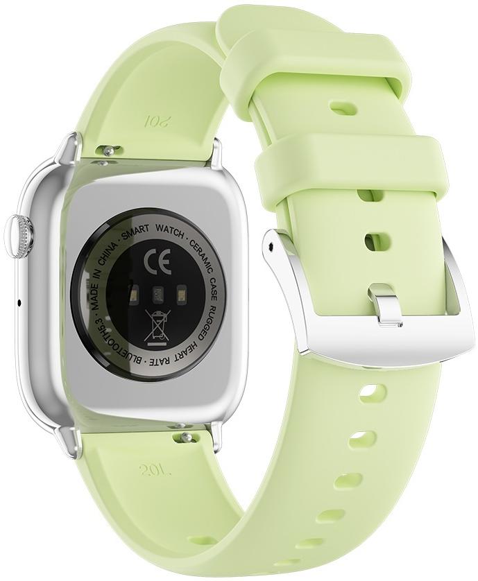 Hagen HB341115314 HB34 Srebrny na Pasku zegarek sportowy Smartwatch - miniatura 8