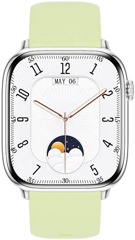 Hagen HB341115314 zegarek srebrny sportowy Smartwatch pasek - miniatura 5