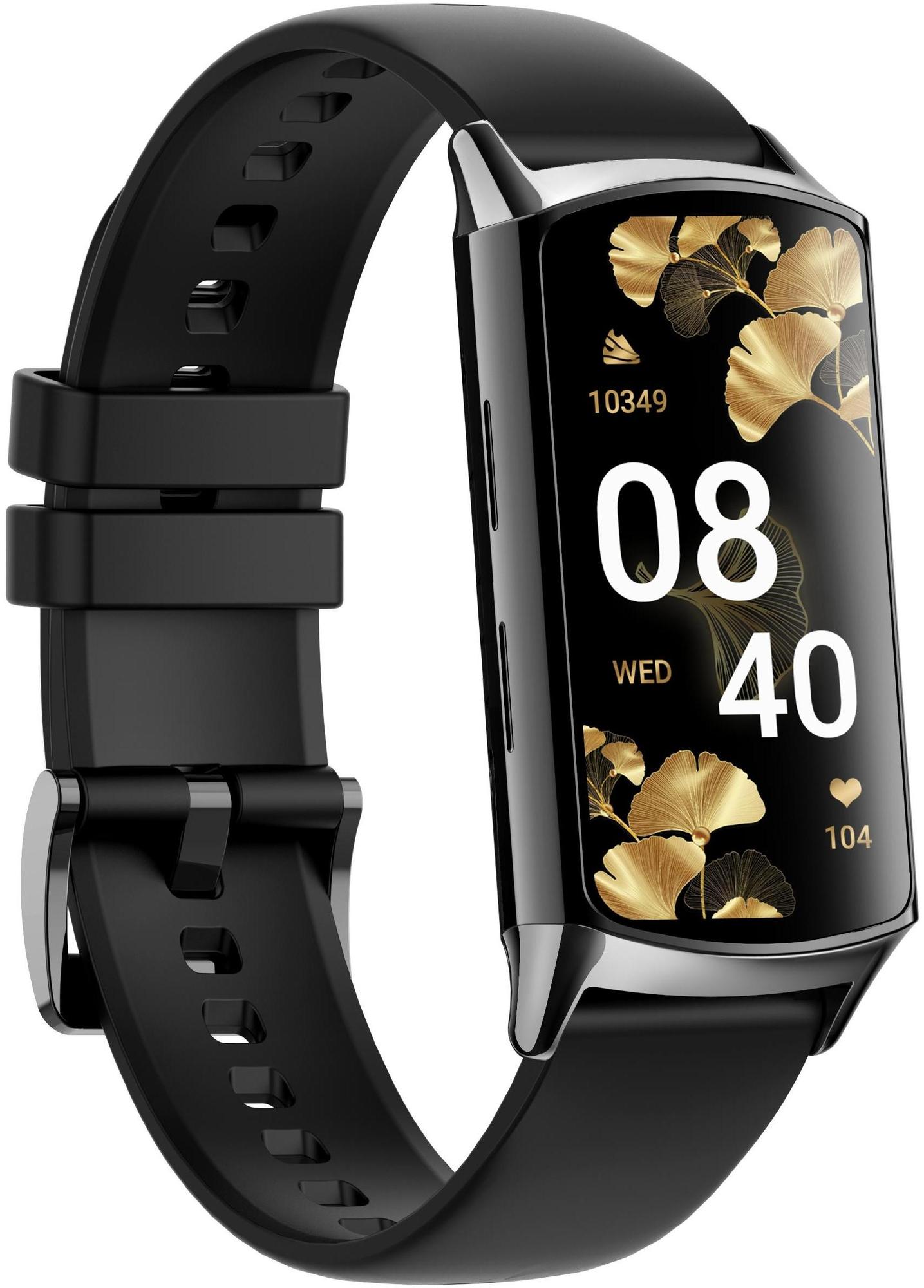 Hagen HB3514534 zegarek czarny sportowy Smartwatch pasek - miniatura 5