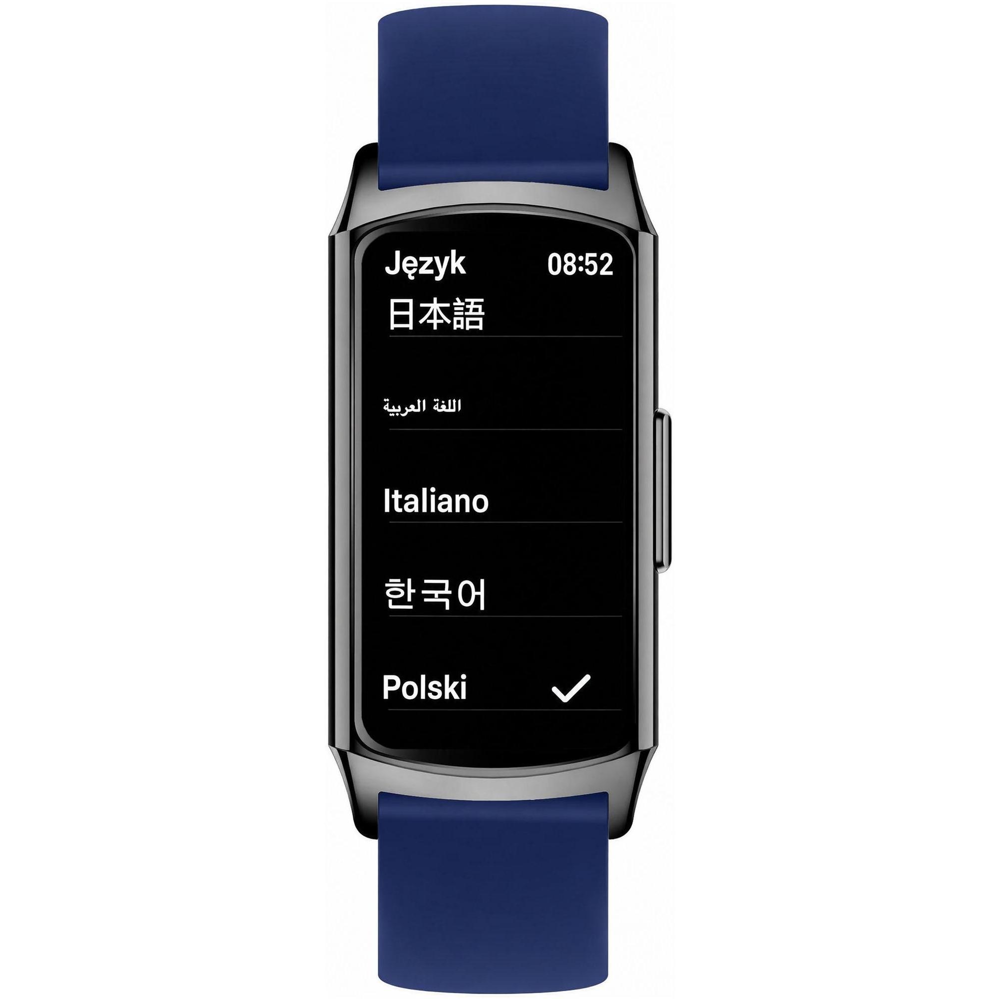Hagen HB3514537 Smartwatch HB35 Niebieski zegarek męski sportowy - miniatura 8