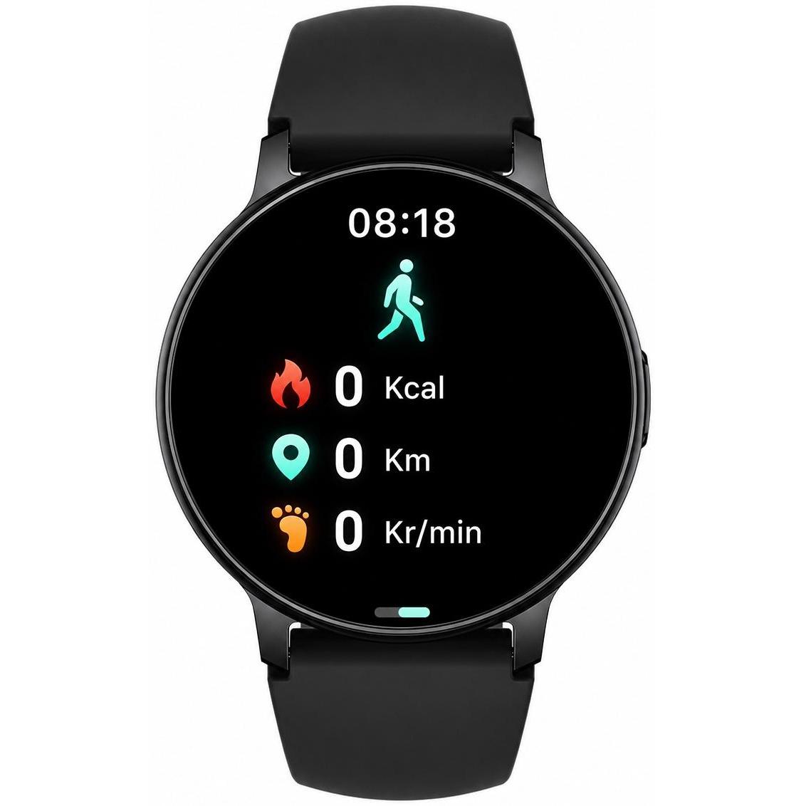 Hagen HB3714534 HB37 Czarny Smartwatch zegarek czarny - miniatura 9