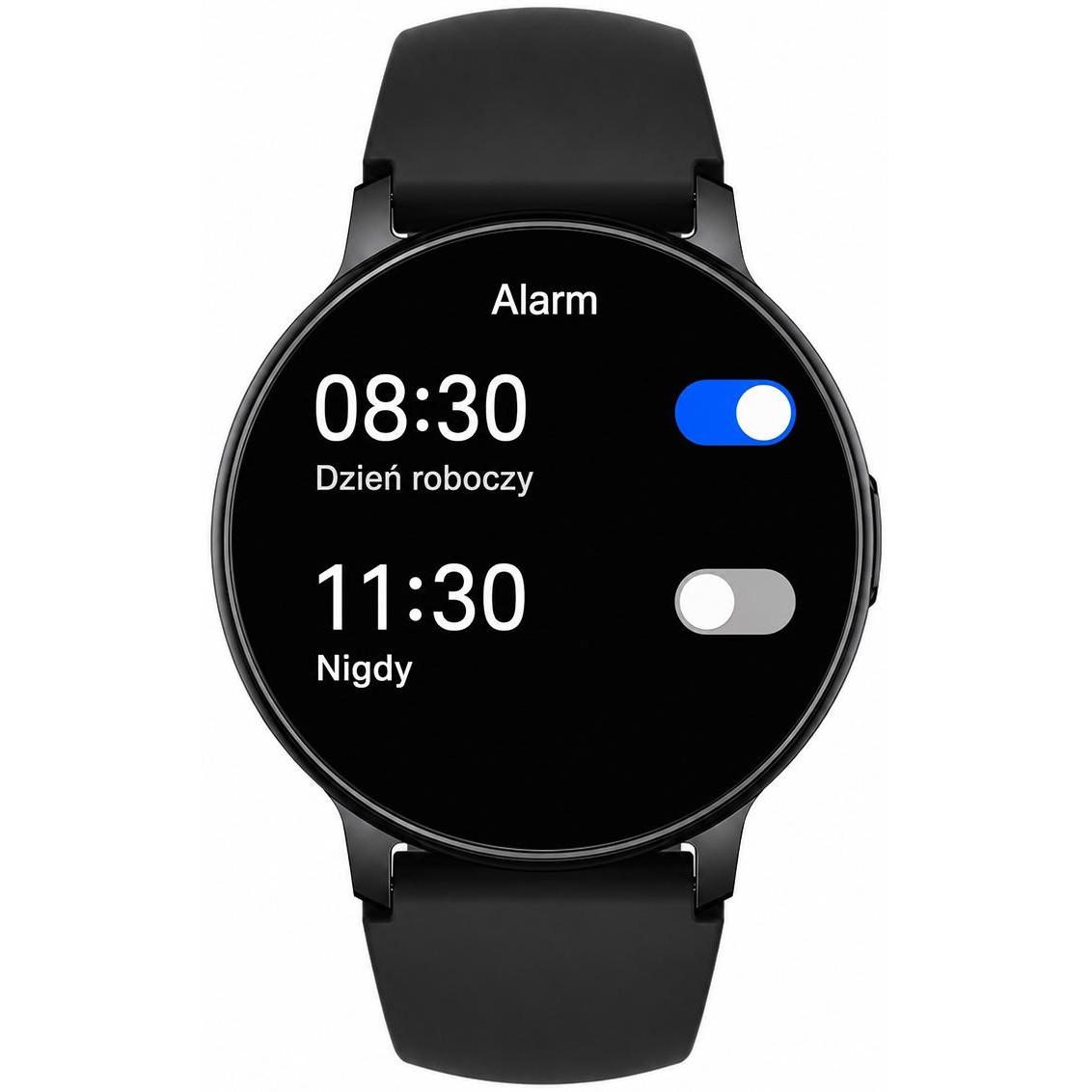 Hagen HB3714534 HB37 Czarny zegarek Smartwatch - miniatura 4