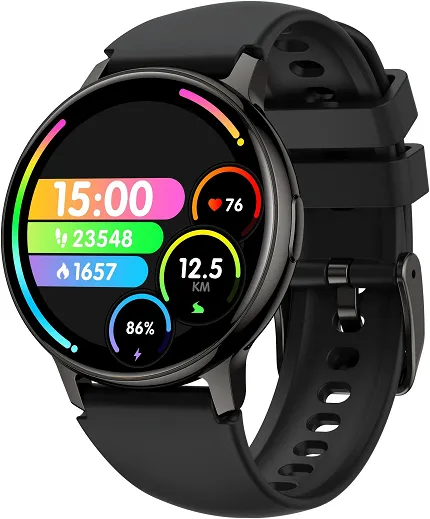 Hagen HB3714534 Smartwatch HB37 Czarny - zdjęcie 1