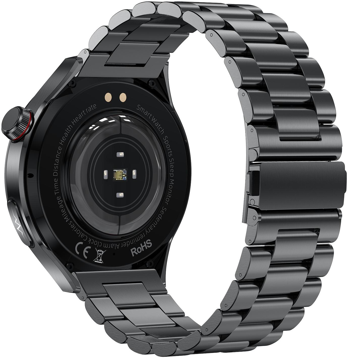 Hagen HB4114114 HB41 Czarny na Bransolecie zegarek klasyczny Smartwatch
