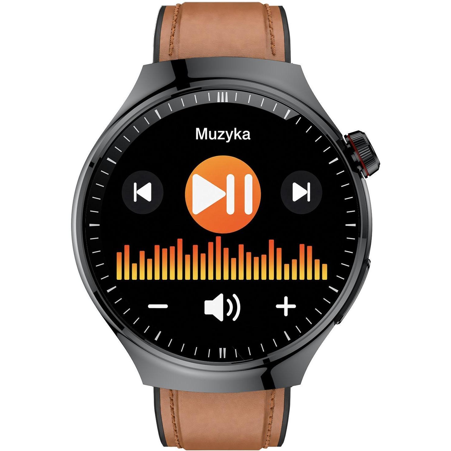 Hagen HB4114533 zegarek męski klasyczny Smartwatch pasek