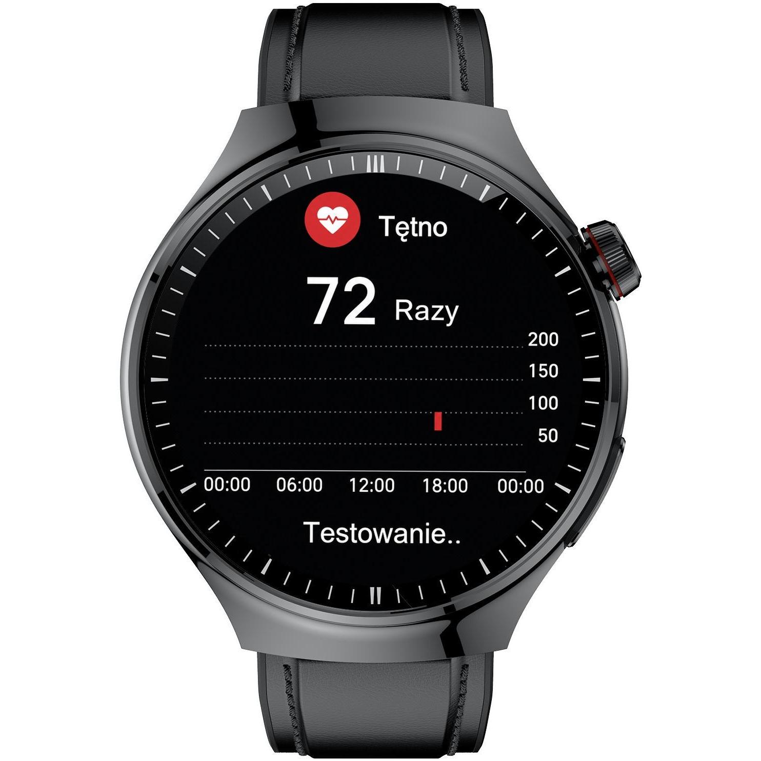 Hagen HB4114534 zegarek męski Smartwatch czarny