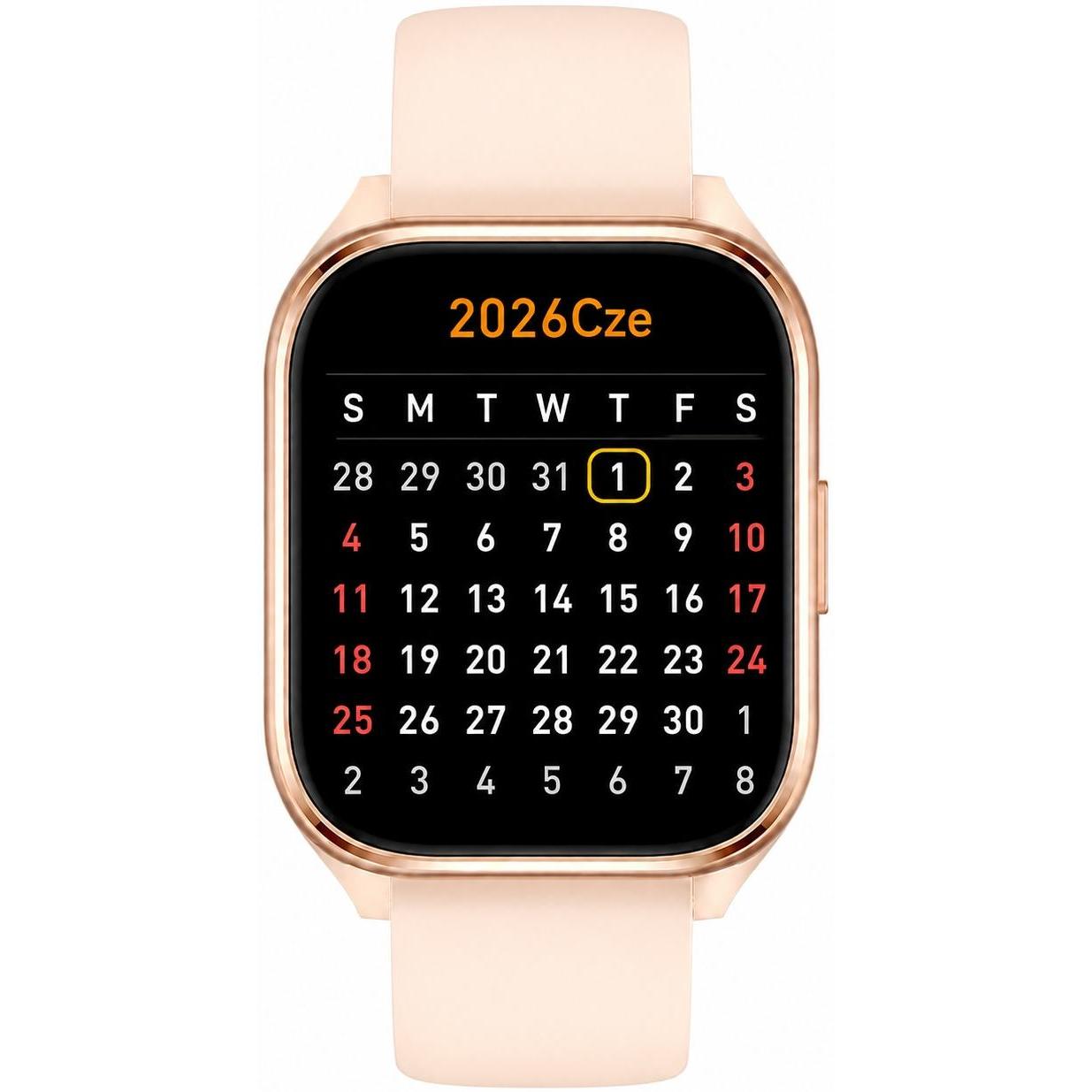 Hagen HB44210539 zegarek damski Smartwatch różowy