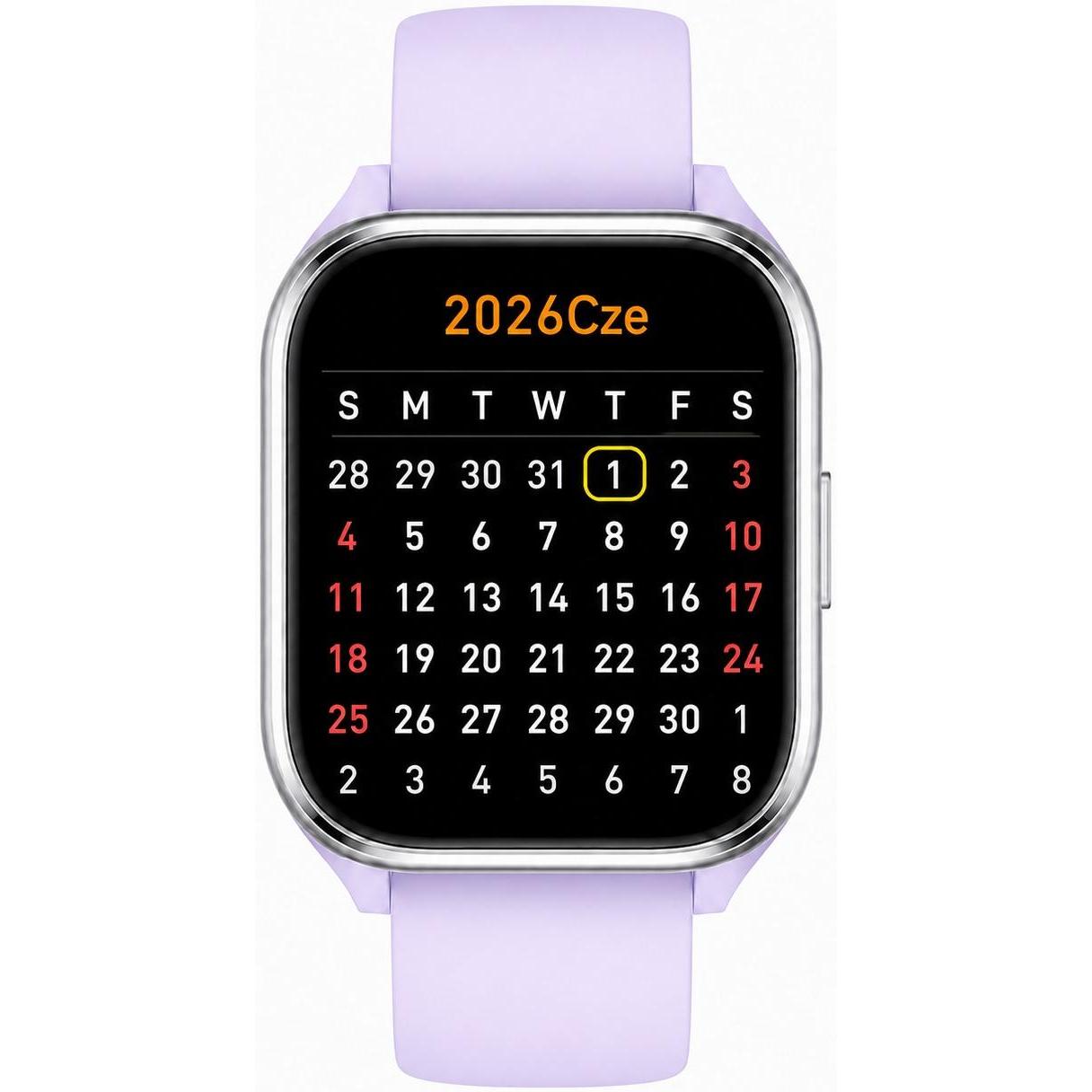 Hagen HB44211536 zegarek damski Smartwatch fioletowy - miniatura 12