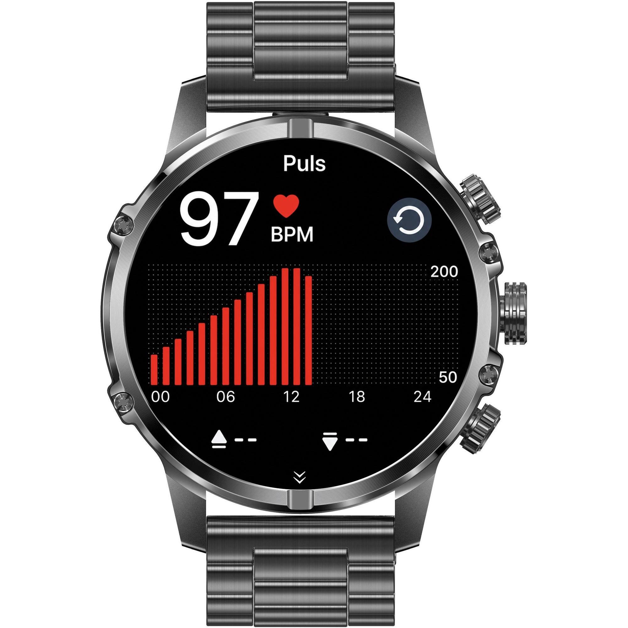 Hagen HB4514114 Smartwatch HB45 Czarny zegarek męski - miniatura 8