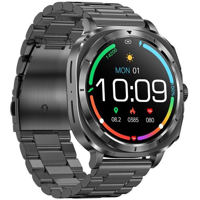 Hagen HB5014114534-SET HB50 Czarny Smartwatch zegarek - miniatura 4