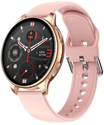 Hagen HC1111014105310-SET Hagen Smartwatch HC11 różowe złoto + pasek - zdjęcie 1
