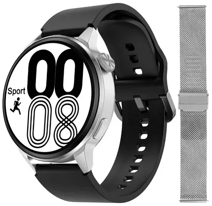Hagen HC131115341411-SET Smartwatch Smartwatch HC13 srebrny + bransoleta - zdjęcie 1
