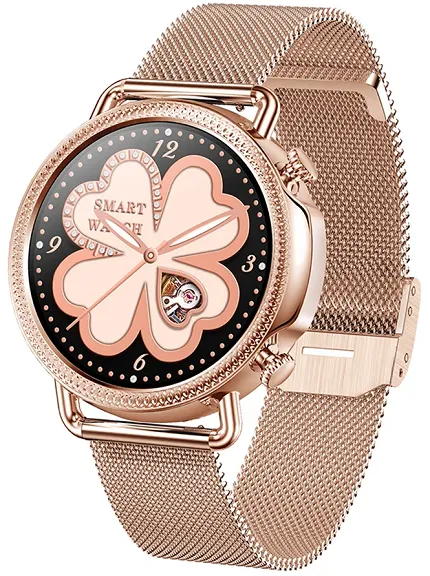 Hagen HC141101410 Smartwatch Smartwatch HC14 różowe złoto - zdjęcie 1