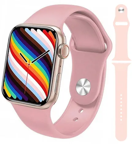 Hagen HC17110569569-SET Smartwatch Smartwatch HC17 różowy + pasek - zdjęcie 1