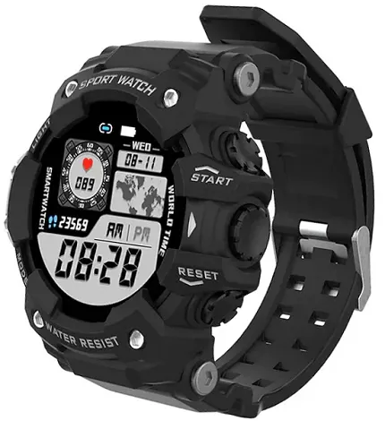 Hagen HC18W24534 Smartwatch Smartwatch HC18 czarny biały