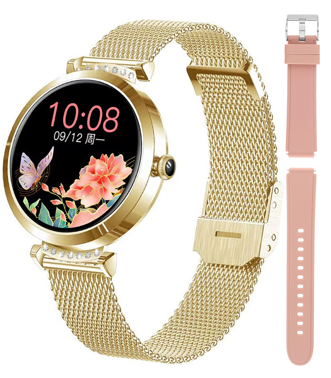 Hagen Smartwatch HC23 złoty + pasek HC23.115.1415.534-SET