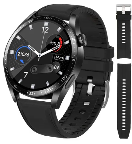 Hagen HC2914234534-SET Hagen HC29 czarny + pasek - zdjęcie 1