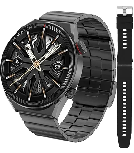 Hagen HC3114114534-SET Smartwatch Smartwatch HC31 czarny + pasek - zdjęcie 1