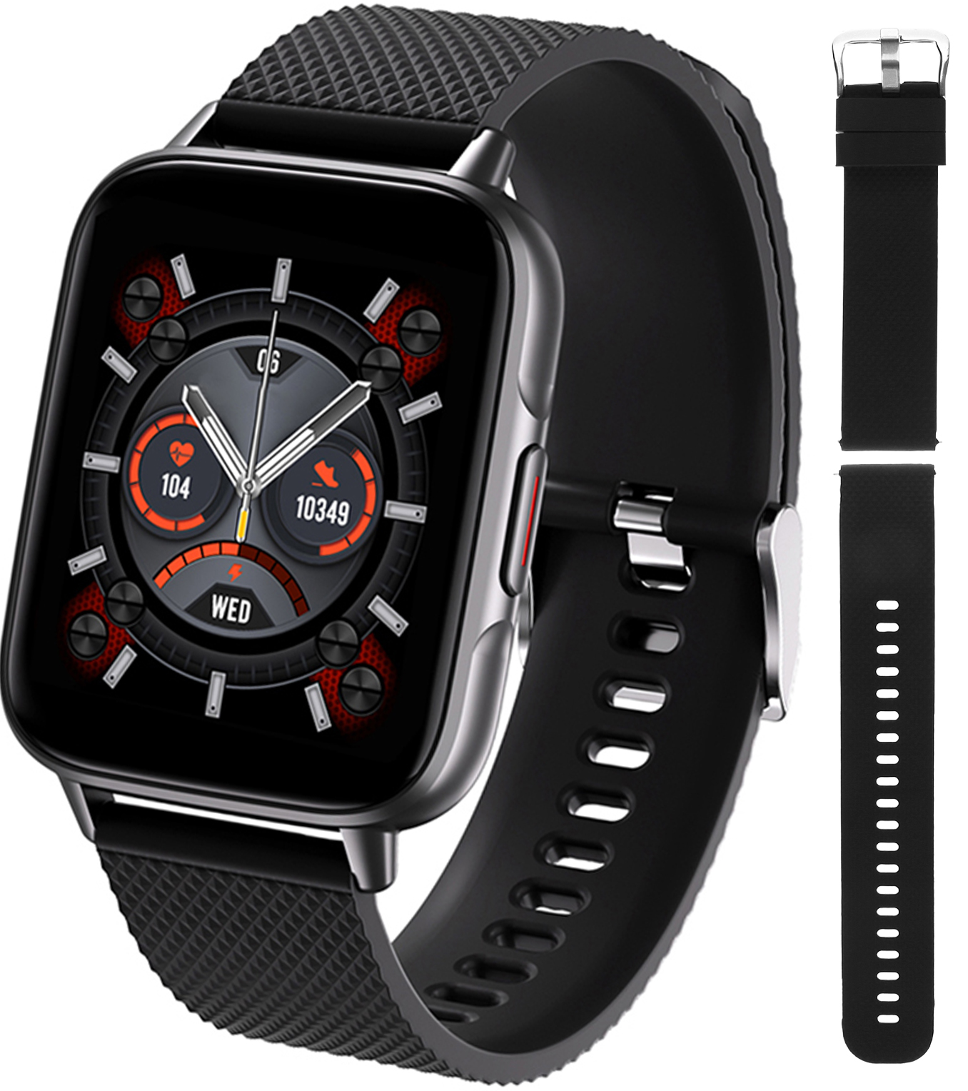 Hagen Smartwatch HC33 czarny + pasek HC33.14.534.534-SET