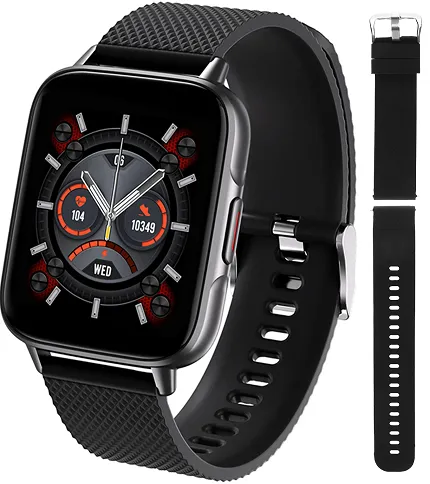 Hagen HC3314534534-SET Smartwatch Smartwatch HC33 czarny + pasek - zdjęcie 1