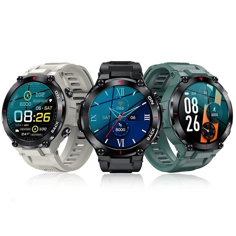 Hagen HC352145314 Smartwatch HC35 zielony zegarek sportowy Smartwatch - miniatura 6