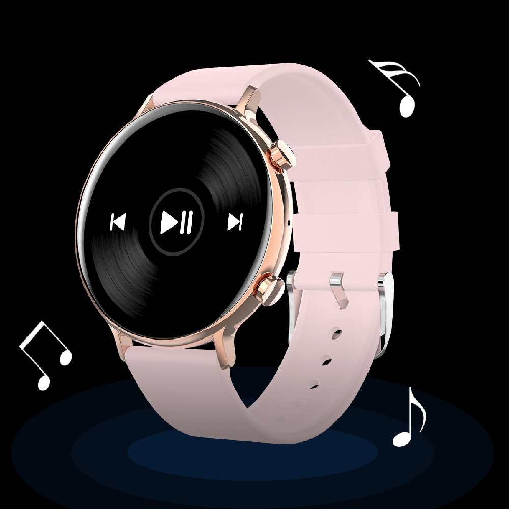 Hagen HC3714534144-SET Smartwatch Smartwatch HC37 czarny + bransoleta zegarek damski sportowy z tworzywa sztucznego - miniatura 8