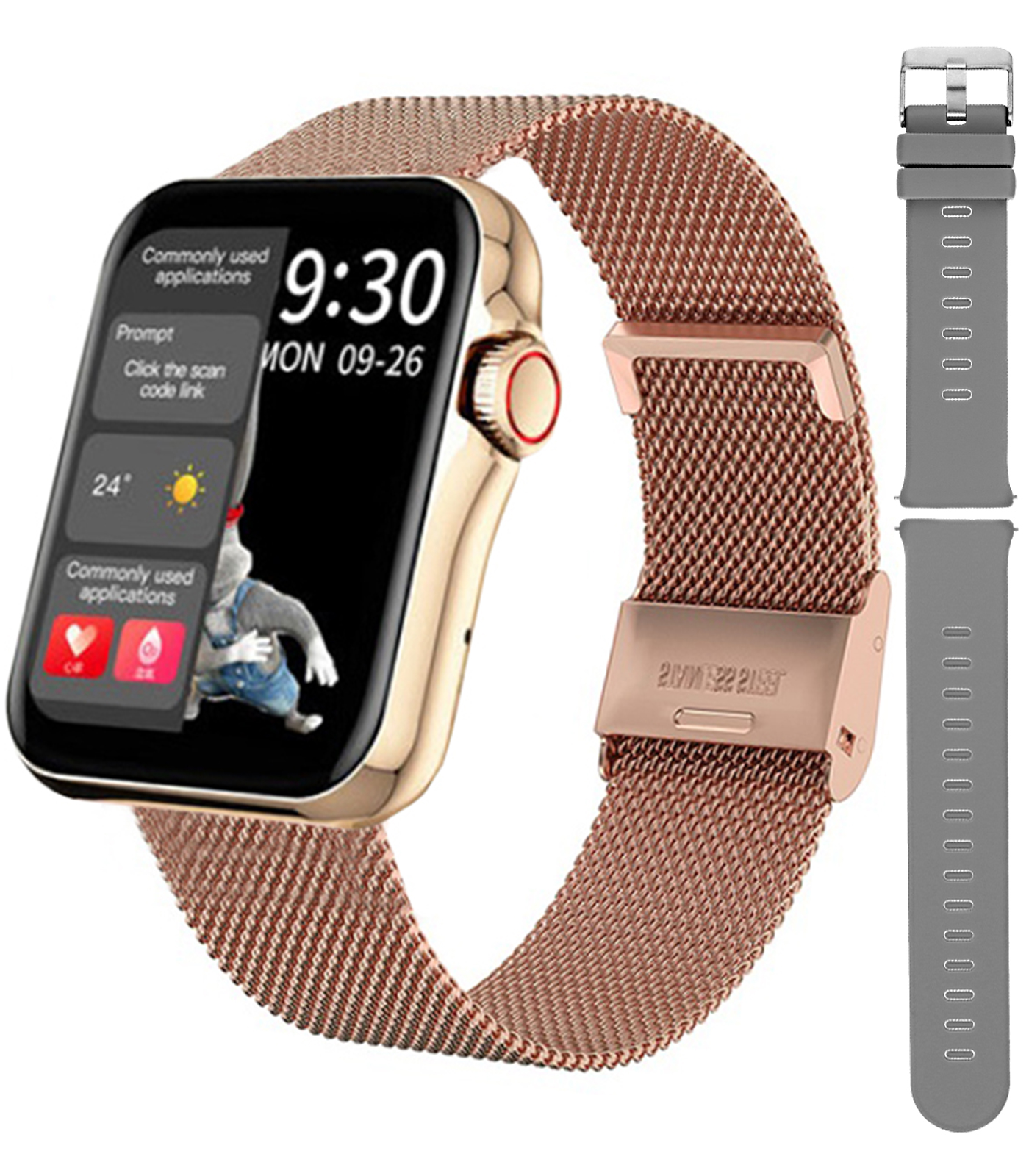 Hagen Smartwatch HC4 różowe złoto + pasek HC4.110.1410.5312-SET