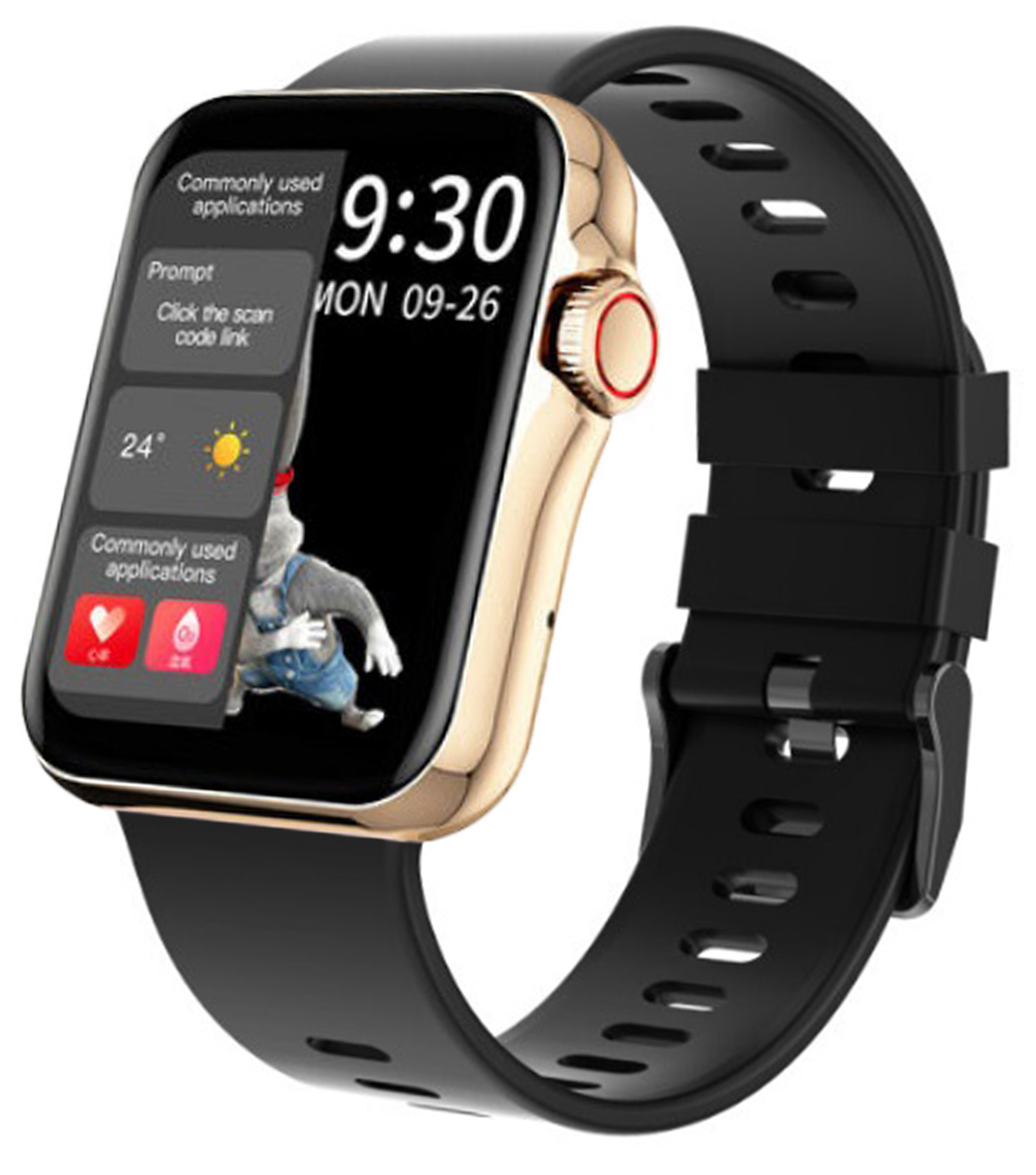 Hagen Smartwatch HC4 czarny HC4.110.534