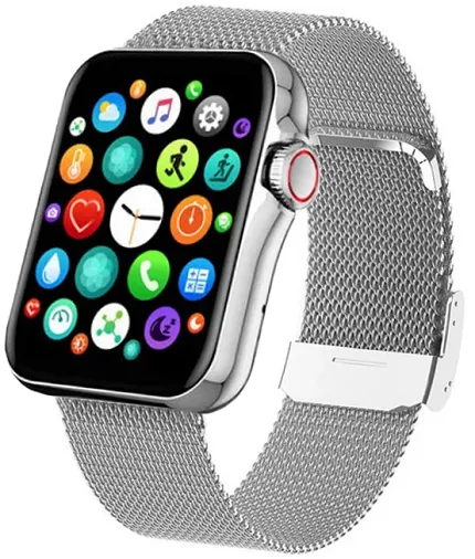 Hagen HC41111411 Smartwatch Smartwatch HC4 srebrny - zdjęcie 1