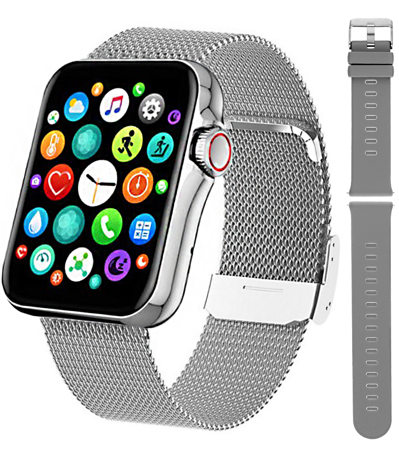 Hagen Smartwatch HC4 srebrny + pasek HC4.111.1411.5312-SET