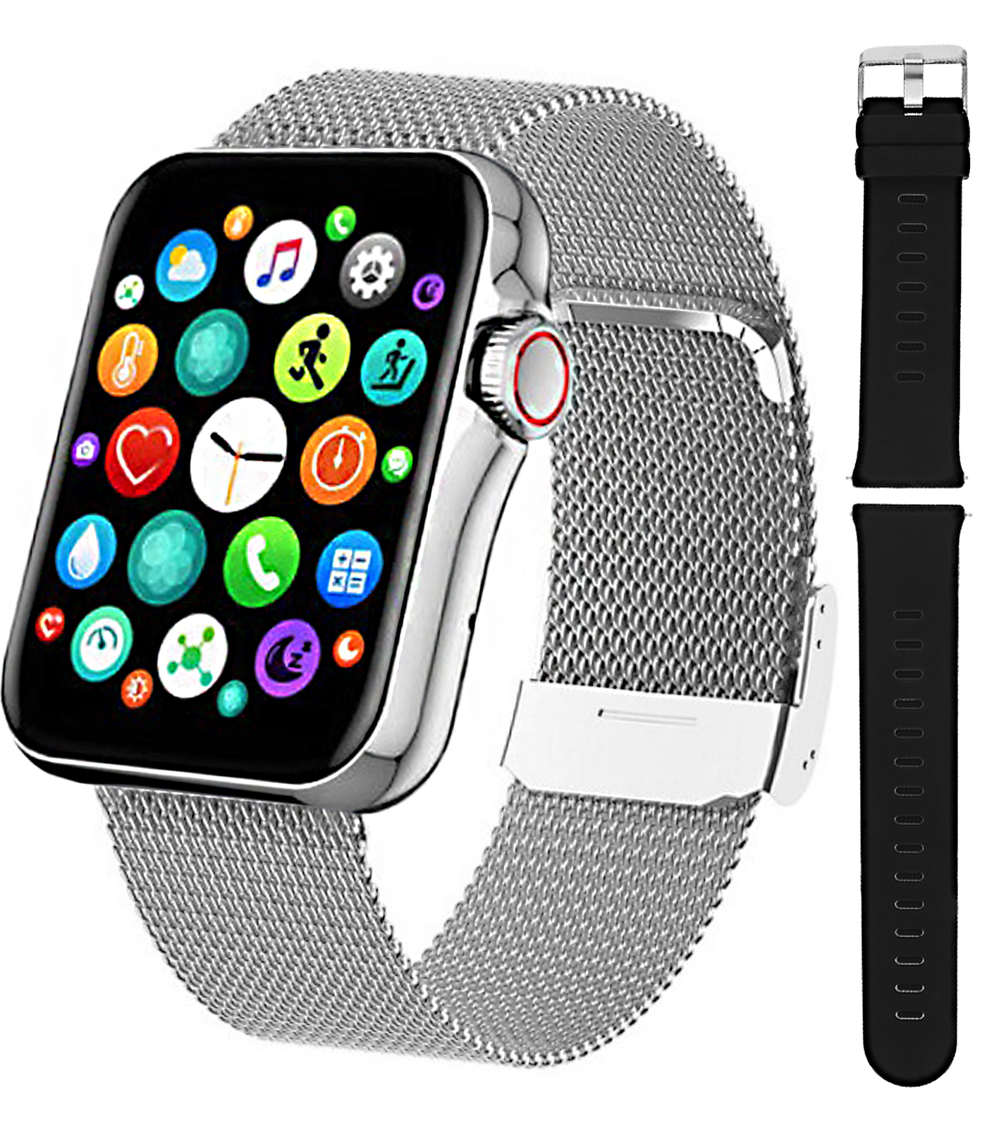 Hagen Smartwatch HC4 srebrny + pasek HC4.111.1411.534-SET