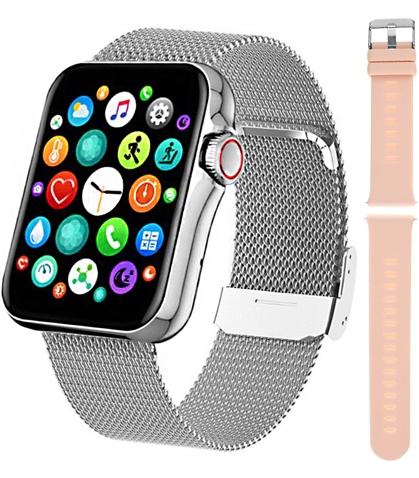 Hagen Smartwatch HC4 srebrny + pasek HC4.111.1411.539-SET