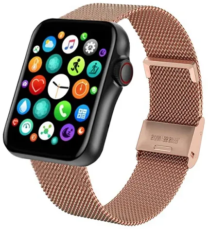 Hagen HC4141410 Smartwatch Smartwatch HC4 różowe złoto - zdjęcie 1
