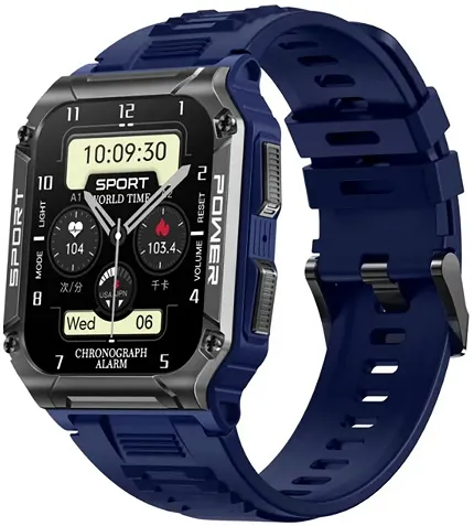 Hagen HC4827537 Smartwatch Smartwatch HC48 niebieski - zdjęcie 1