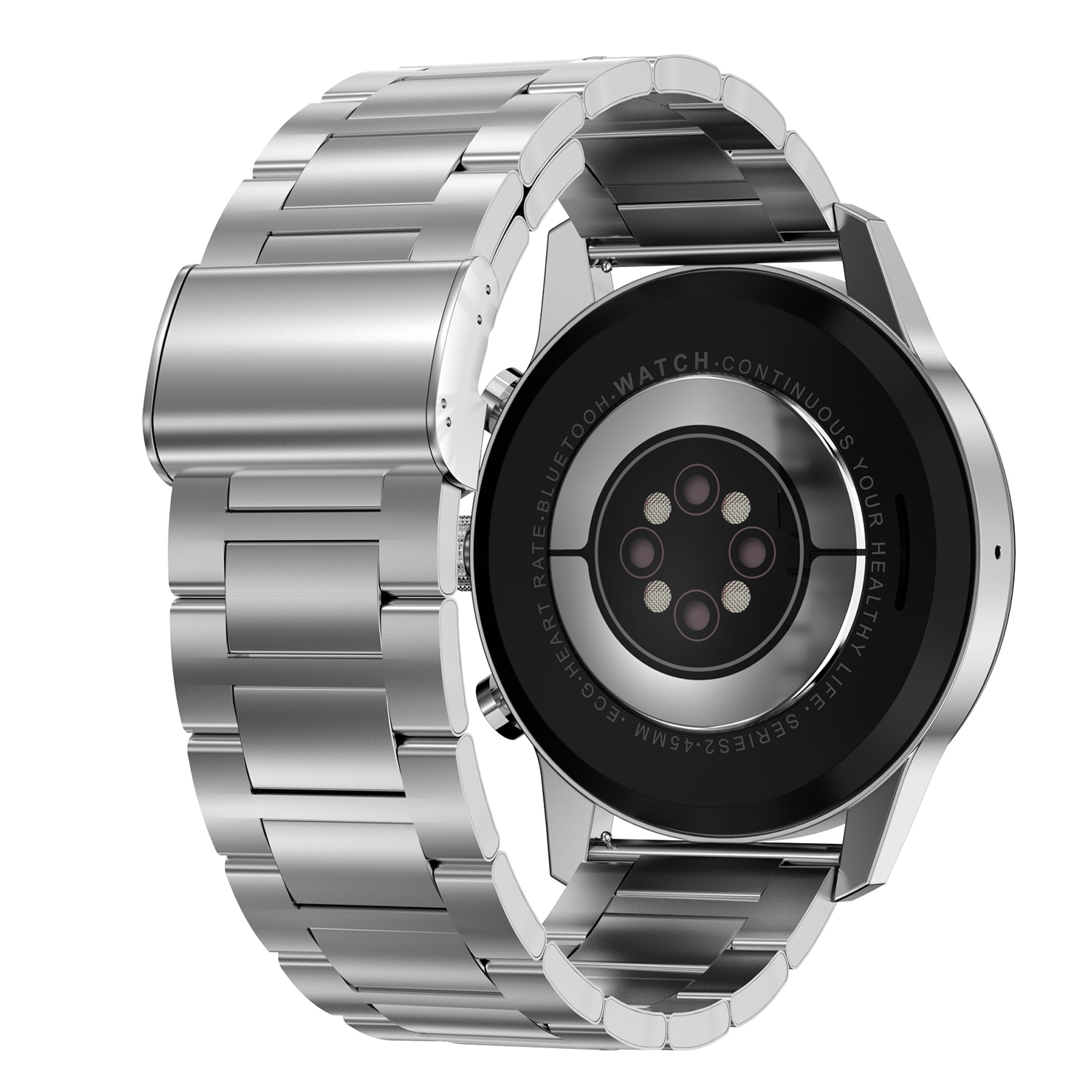 Hagen HC581111411534-SET Smartwatch HC58 srebrny + pasek Smartwatch sportowy zegarek srebrny - miniatura 5