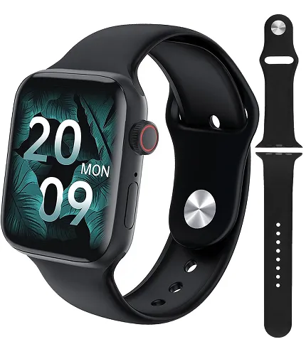 Hagen HC614564 Smartwatch Smartwatch HC6 czarny + pasek - zdjęcie 1