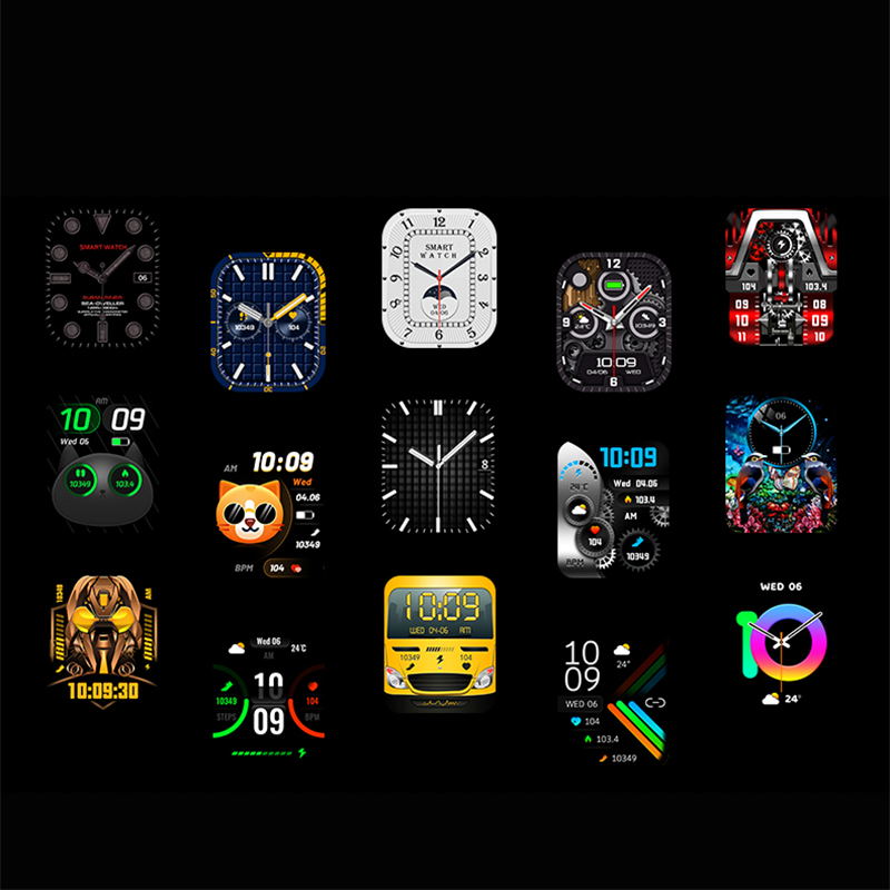 Hagen HC731151415534-SET Smartwatch HC73 złoty zegarek sportowy Smartwatch - miniatura 4