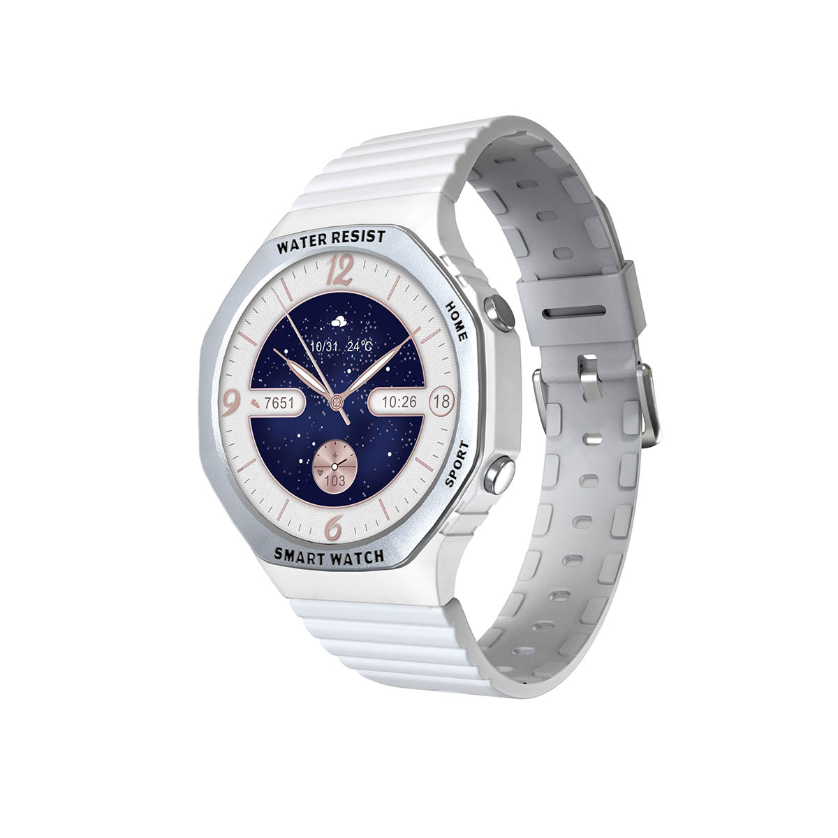Hagen HC7712532 Smartwatch HC77 Biały zegarek fashion-modowy Hagen - miniatura 4