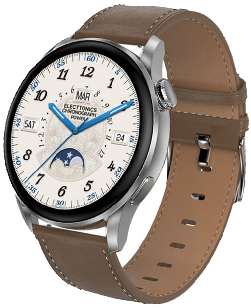 Hagen Smartwatch HD13 srebrny brązowy HD13.111.333