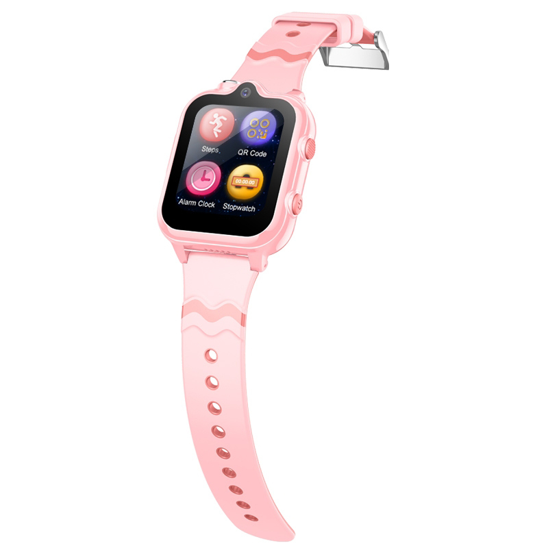 Hagen HK129539 zegarek różowy sportowy Smartwatch pasek - miniatura 4