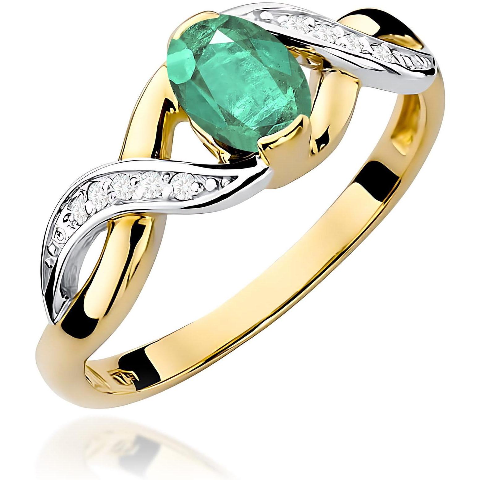 Biżuteria Best Diamonds B0056-PI-AUZ-EMG-02-OW